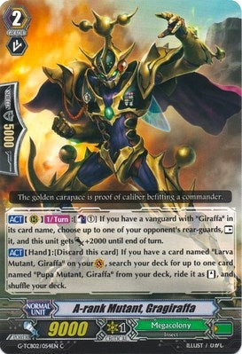 A-rank Mutant Gragiraffa (2054) [G-TCB02] - Cardfight Vanguard Single