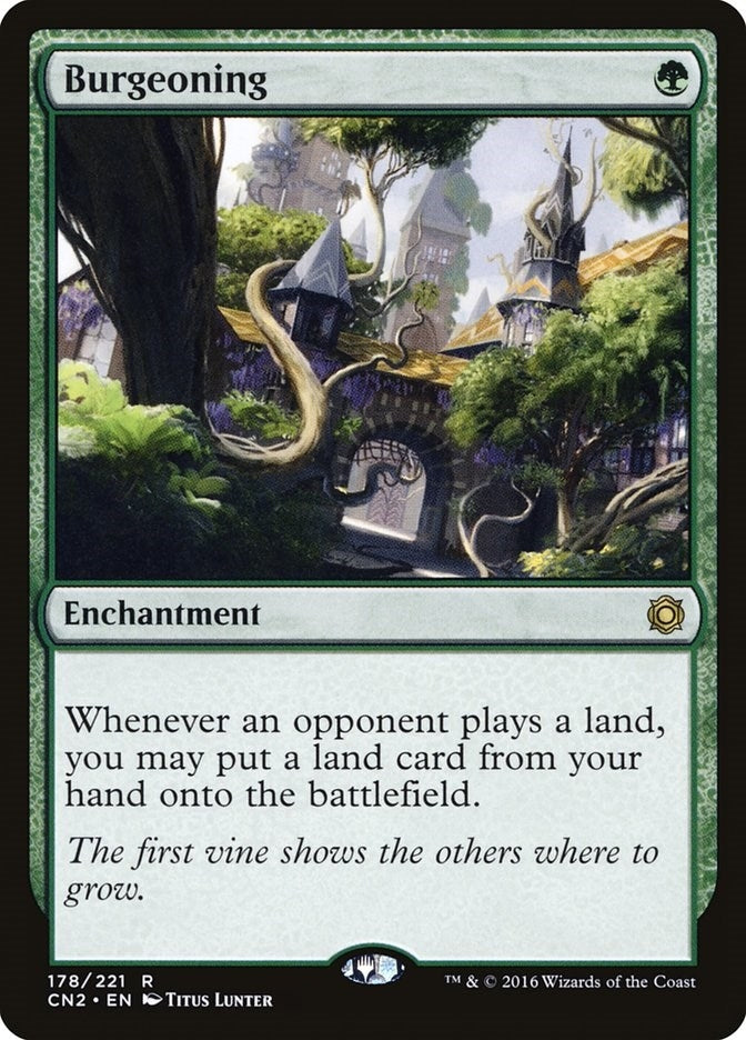 Burgeoning (178) [CN2] - MTG Single