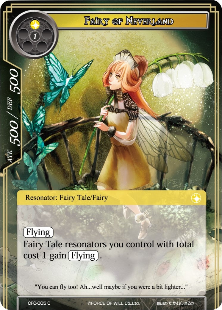 Fairy of Neverland (5) [CFC] - Force of Will Single