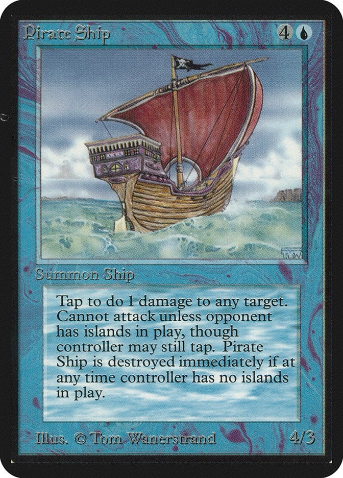 Pirate Ship [LEA] - MTG Single