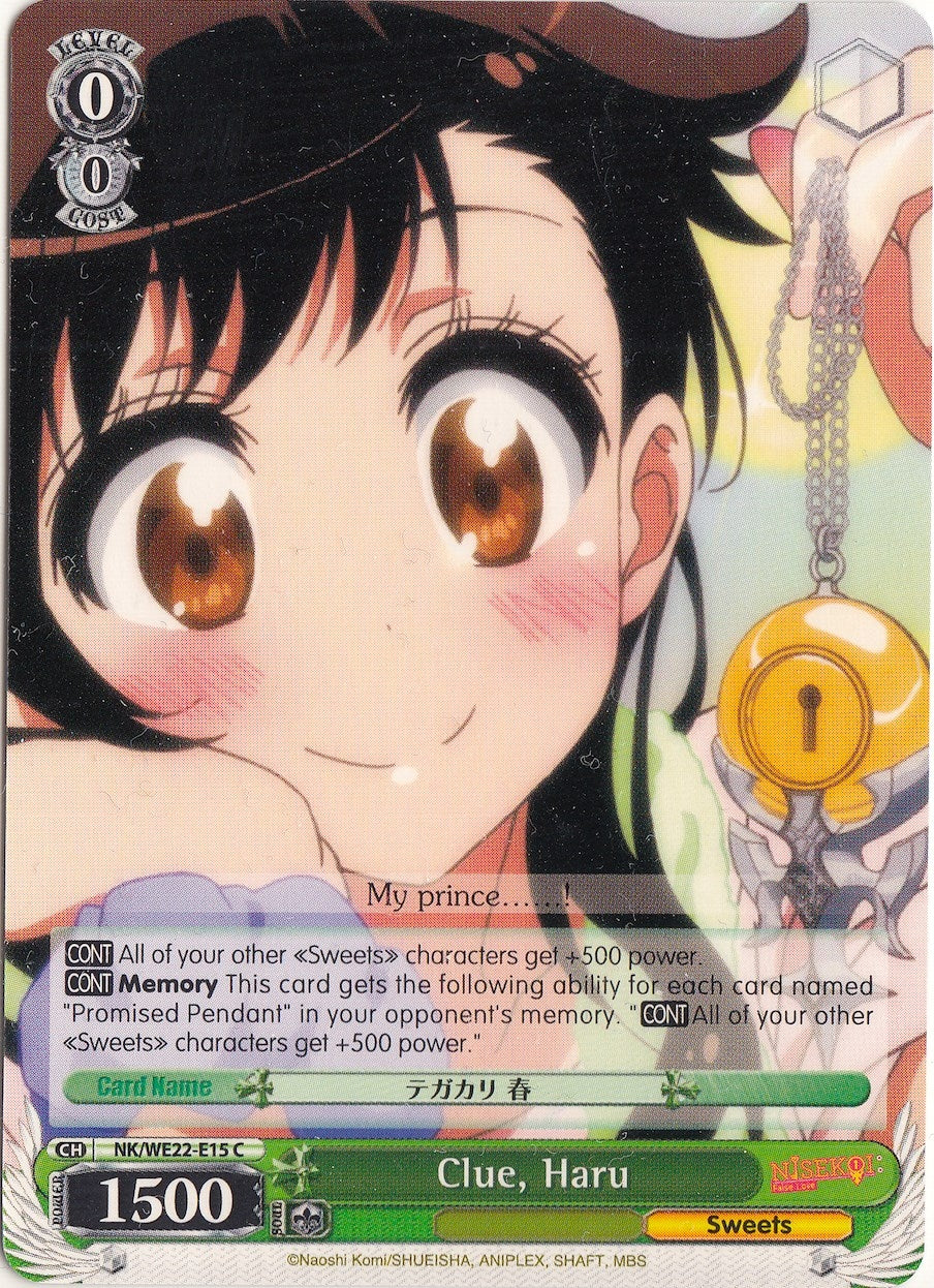 Clue Haru (2215) [NK/WE22] - Weiss Schwarz Single