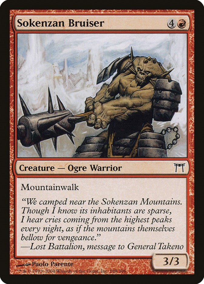 Sokenzan Bruiser (188) [CHK] - MTG Single