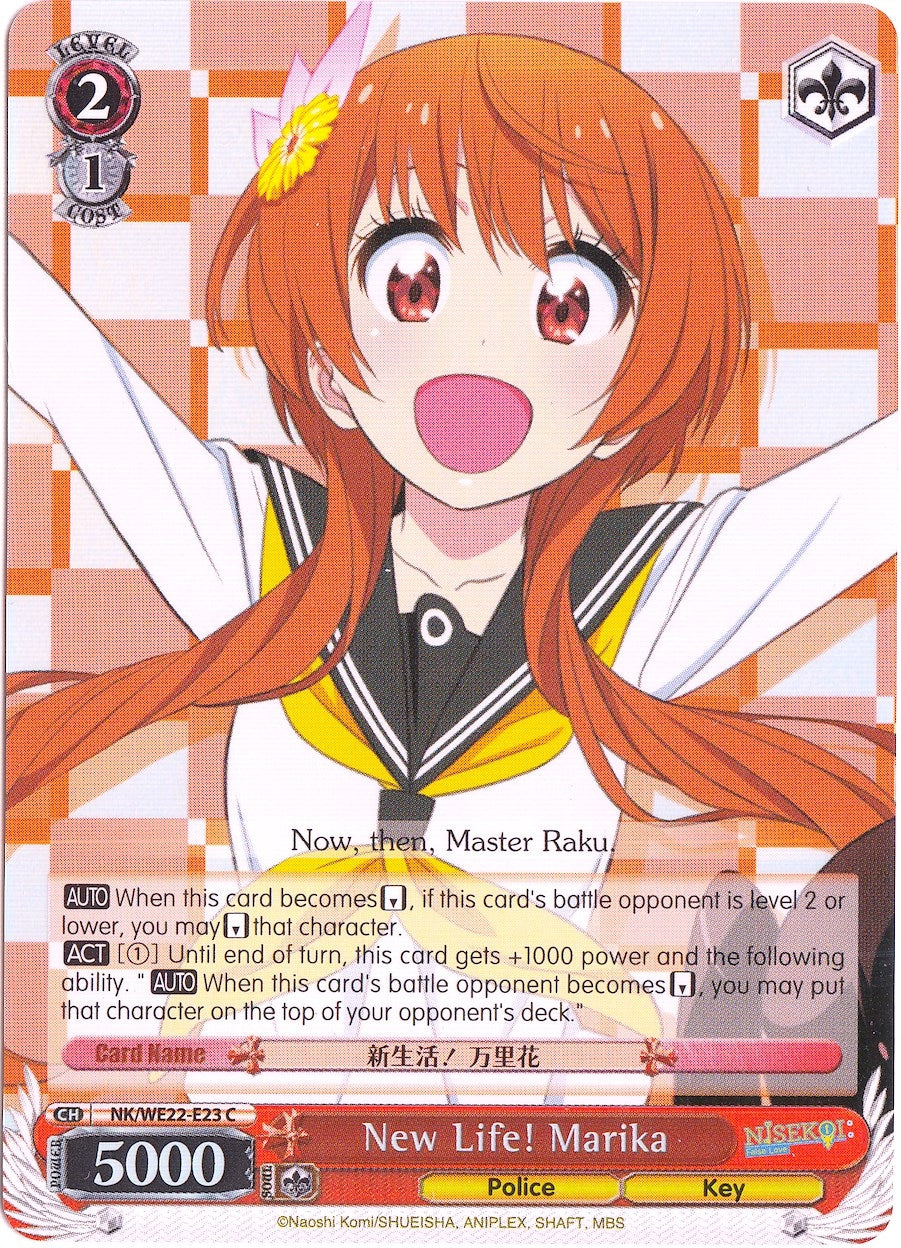 New Life! Marika (Parallel Foil) (2223) [NK/WE22] - Weiss Schwarz Single
