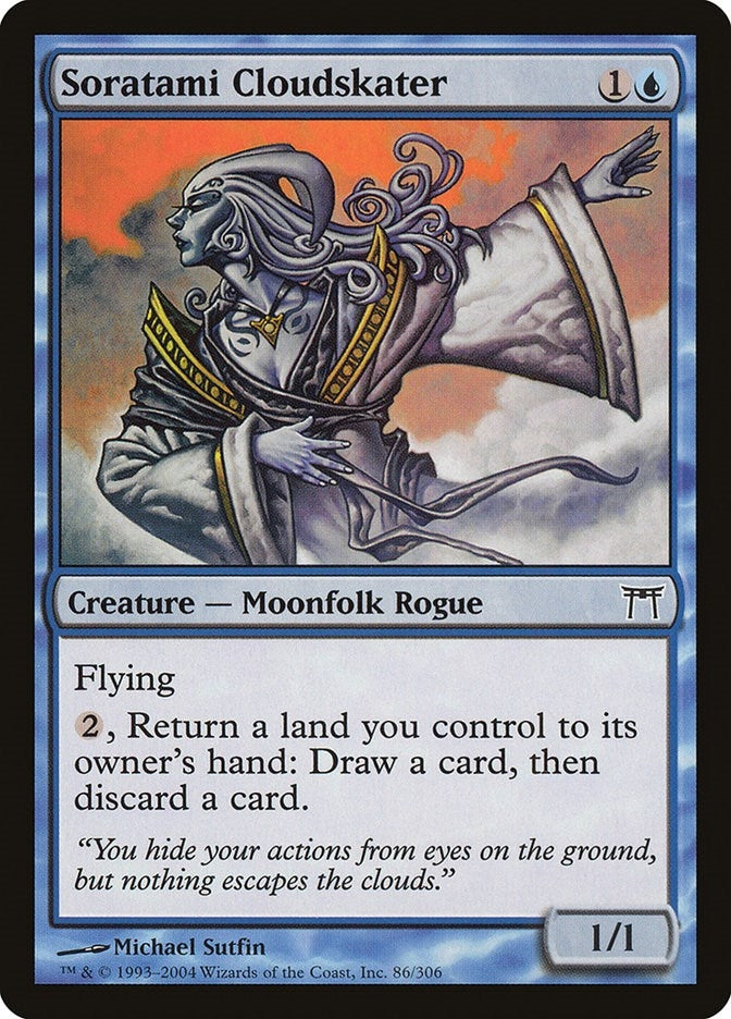 Soratami Cloudskater (86) [CHK] - MTG Single