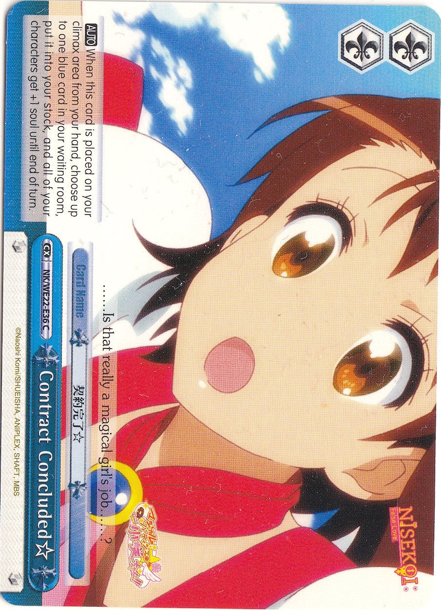 Contract Concluded (2236) [NK/WE22] - Weiss Schwarz Single