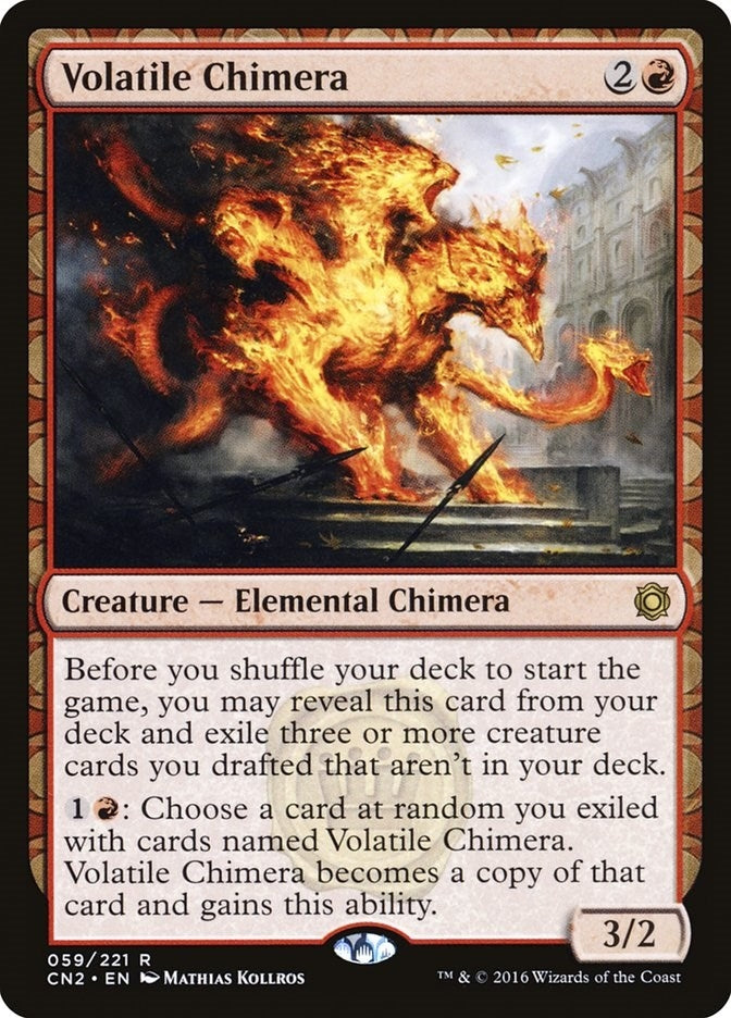 Volatile Chimera (59) [CN2] - MTG Single