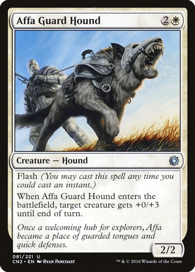 Affa Guard Hound (81) [CN2] - MTG Single