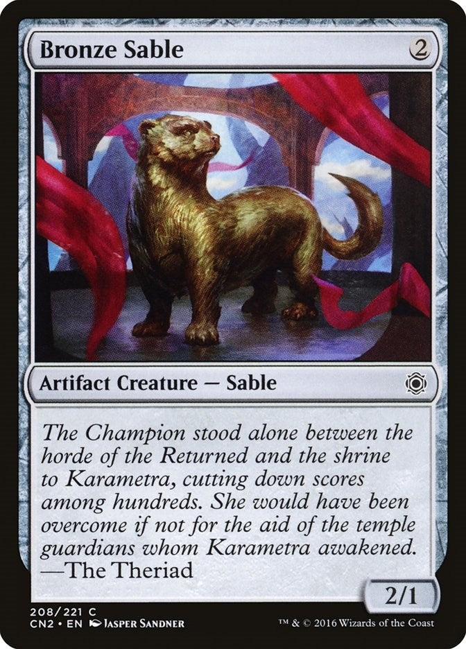 Bronze Sable (208) [CN2] - MTG Single