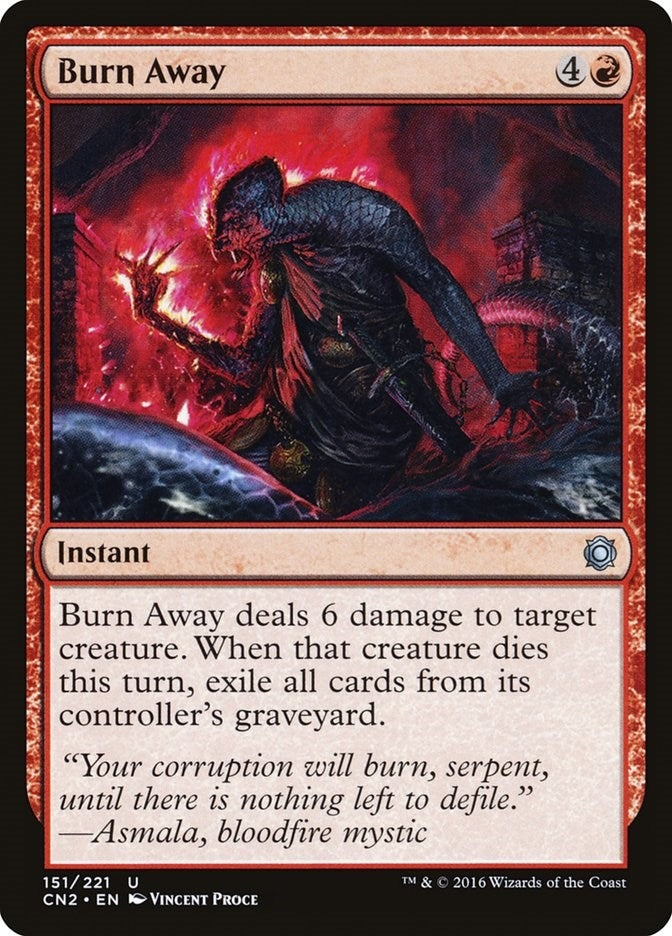 Burn Away (151) [CN2] - MTG Single