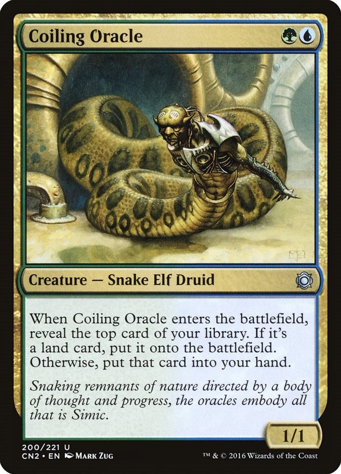 Coiling Oracle (200) [CN2] - MTG Single