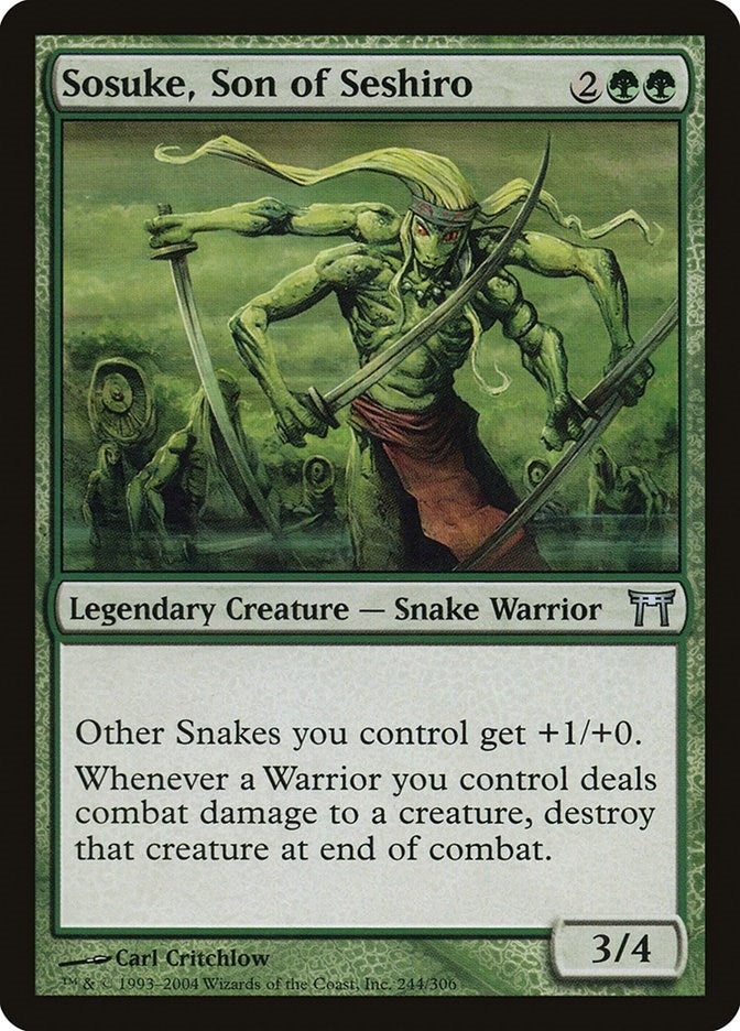 Sosuke Son of Seshiro (244) [CHK] - MTG Single
