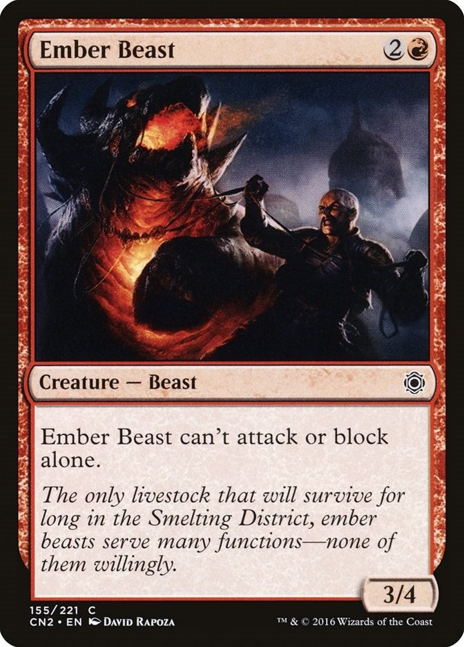 Ember Beast (155) [CN2] - MTG Single
