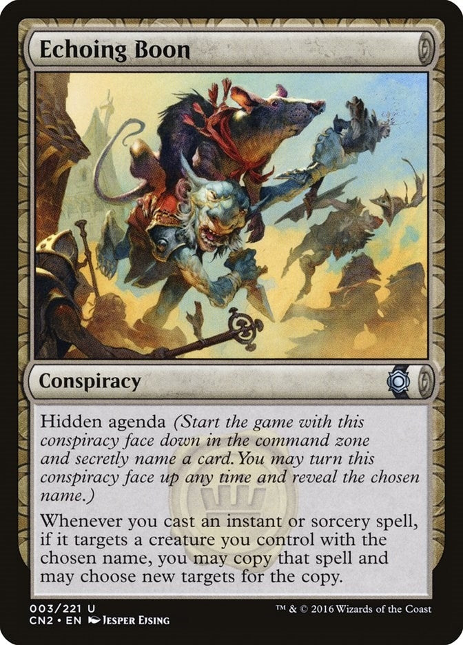Echoing Boon (3) [CN2] - MTG Single