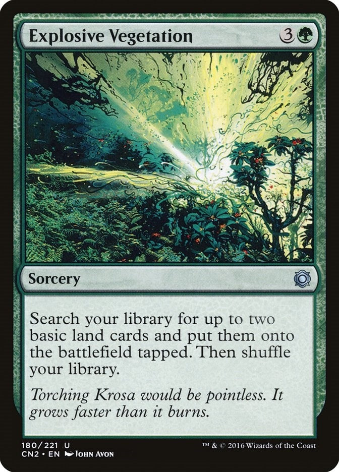 Explosive Vegetation (180) [CN2] - MTG Single