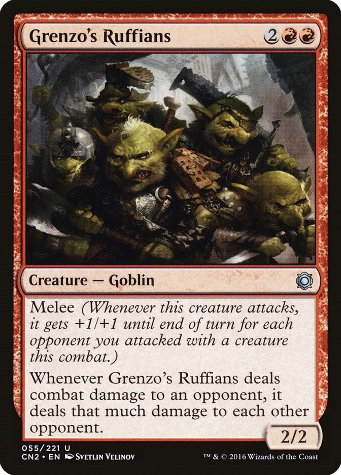 Grenzo’s Ruffians (55) [CN2] - MTG Single