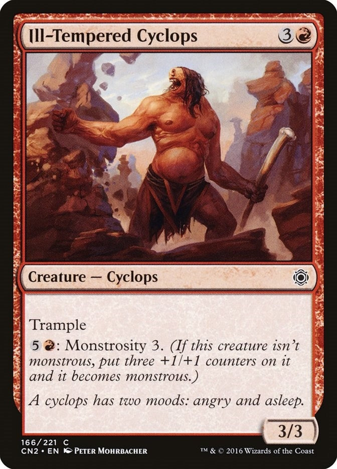 Ill-Tempered Cyclops (166) [CN2] - MTG Single
