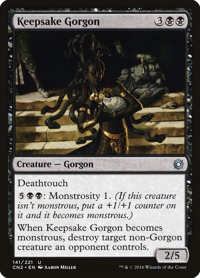 Keepsake Gorgon (141) [CN2] - MTG Single