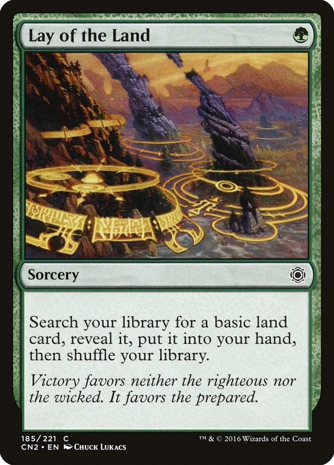 Lay of the Land (185) [CN2] - MTG Single