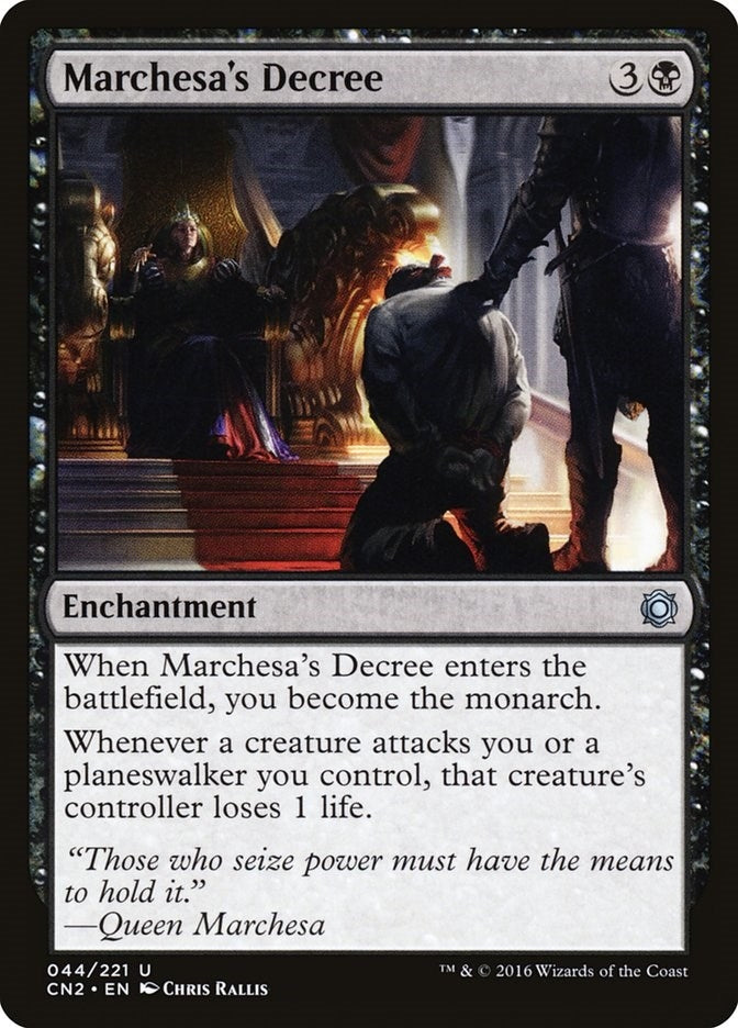 Marchesa’s Decree (44) [CN2] - MTG Single