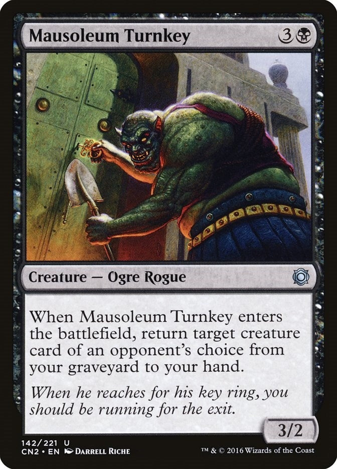 Mausoleum Turnkey (142) [CN2] - MTG Single