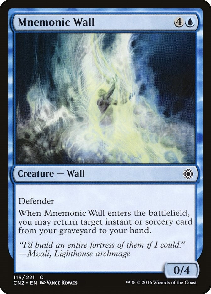 Mnemonic Wall (116) [CN2] - MTG Single