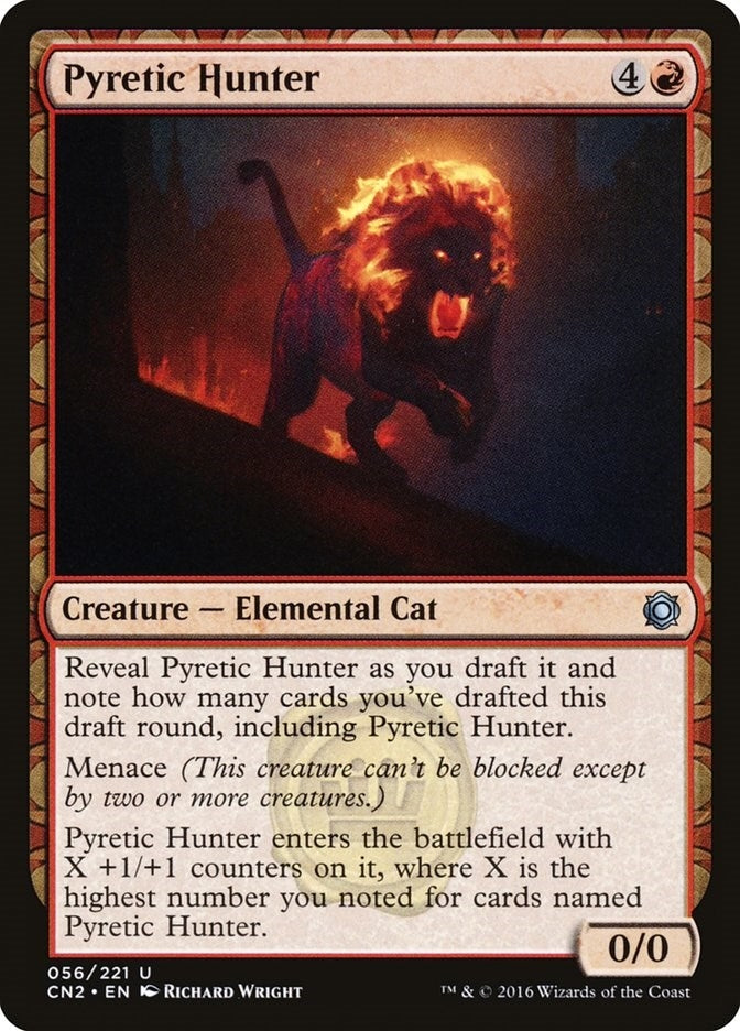 Pyretic Hunter (56) [CN2] - MTG Single