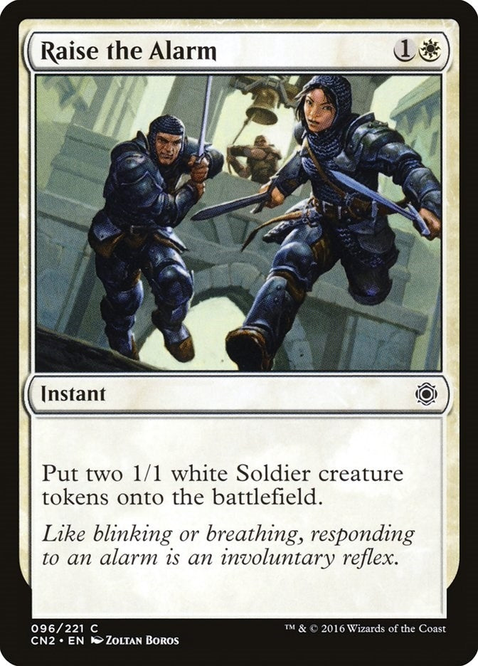 Raise the Alarm (96) [CN2] - MTG Single