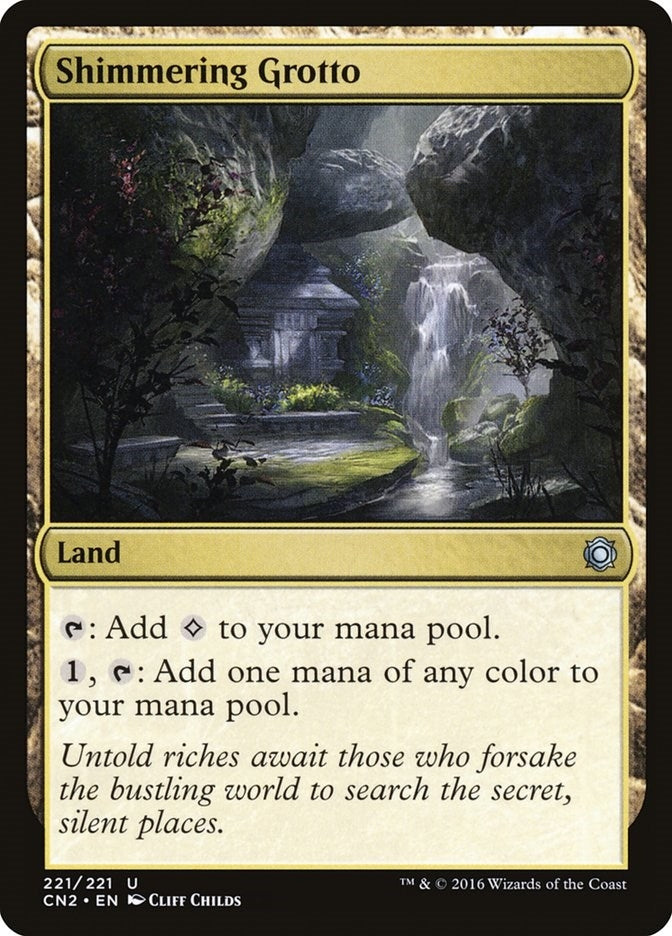 Shimmering Grotto (221) [CN2] - MTG Single
