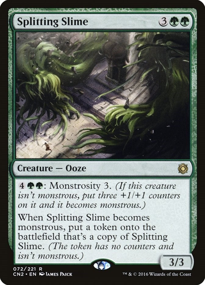 Splitting Slime (72) [CN2] - MTG Single