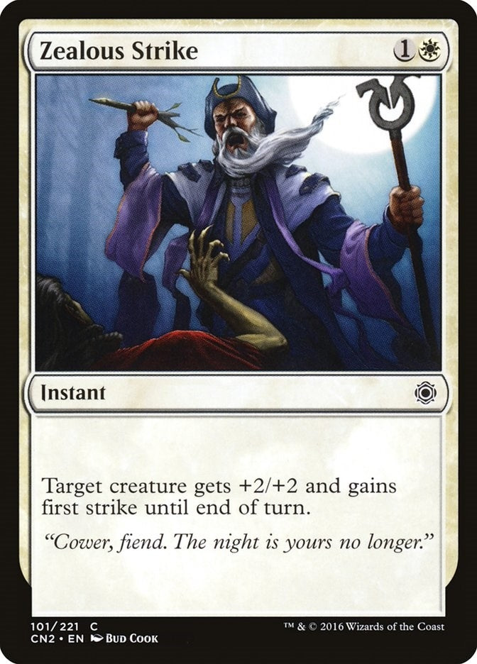 Zealous Strike (101) [CN2] - MTG Single