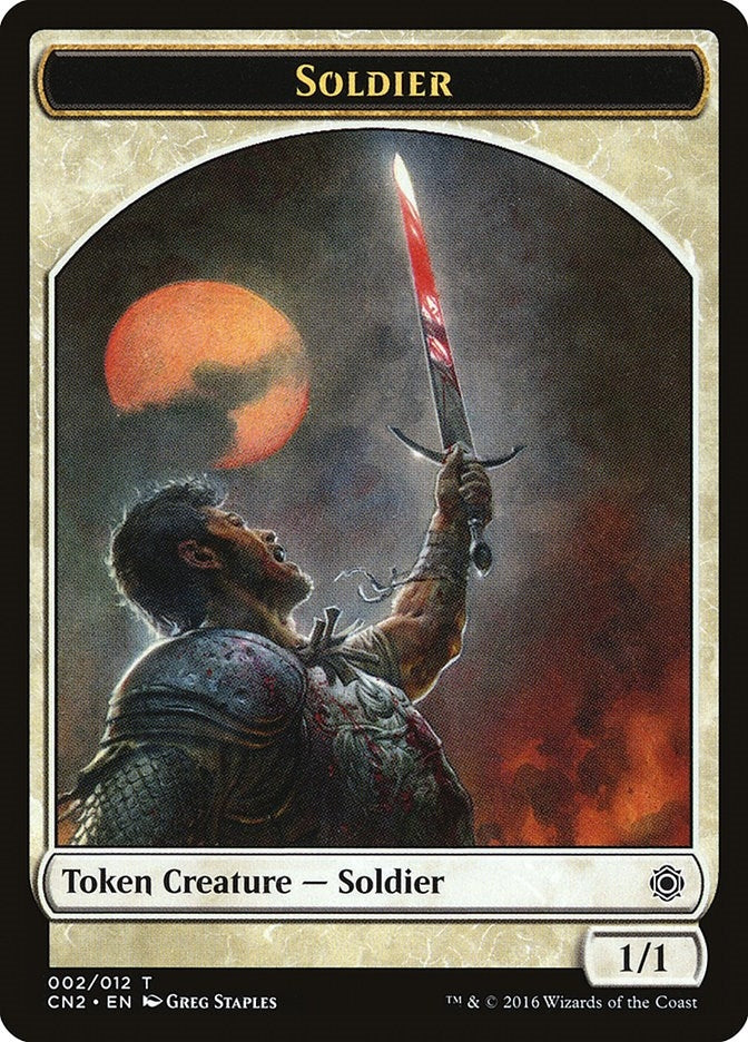 Soldier Token (002) (0) [CN2] - MTG Single