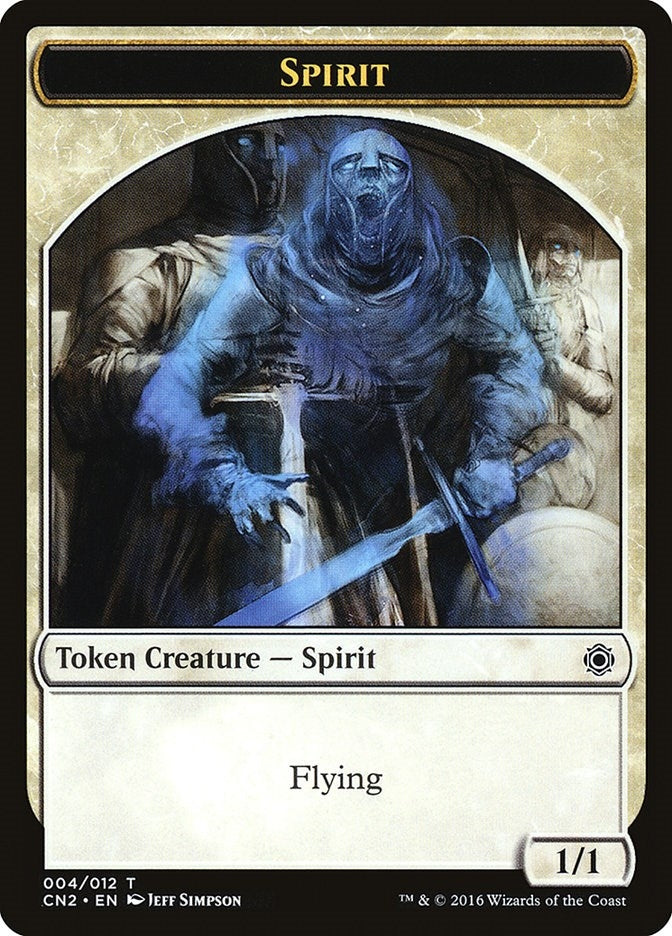 Spirit Token (0) [CN2] - MTG Single