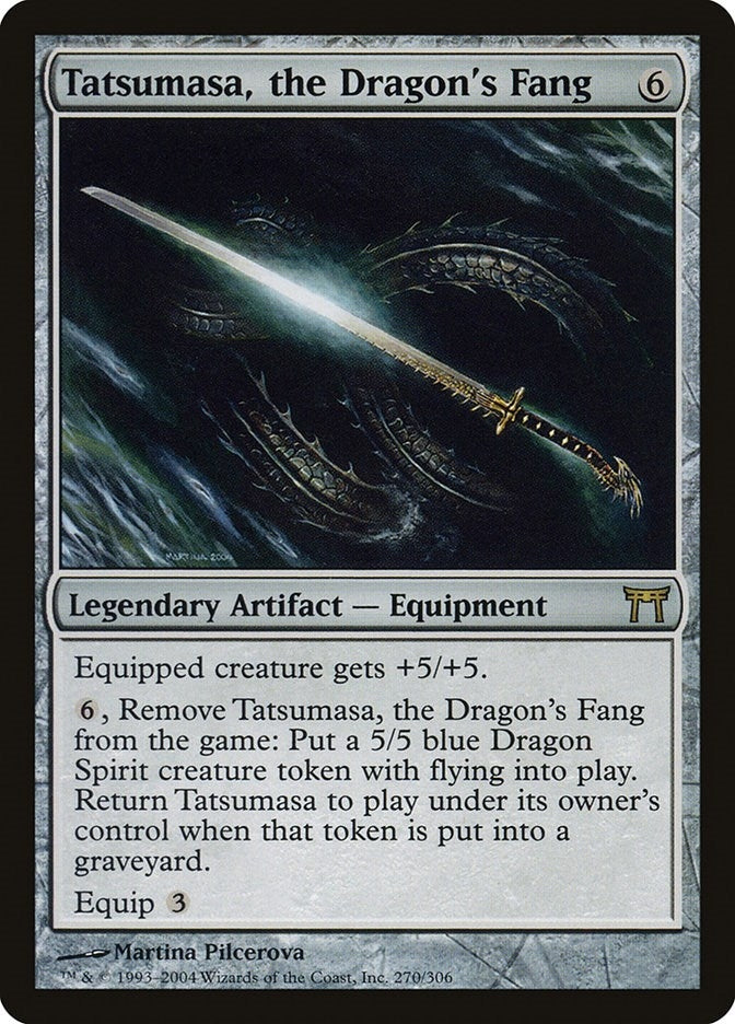 Tatsumasa the Dragon’s Fang (270) [CHK] - MTG Single