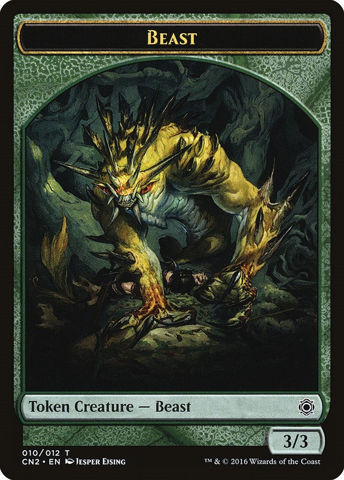 Beast Token (0) [CN2] - MTG Single