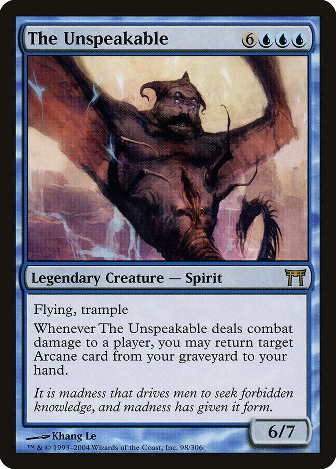 The Unspeakable (98) [CHK] - MTG Single