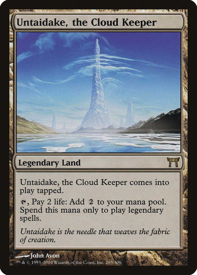 Untaidake the Cloud Keeper (285) [CHK] - MTG Single