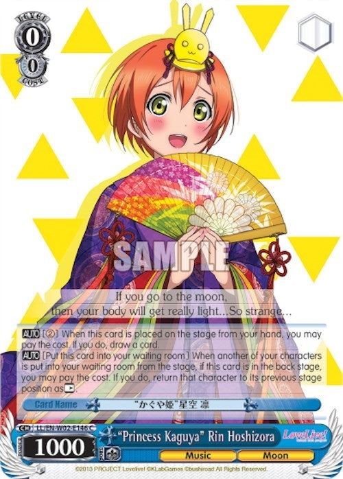 ’Princess Kaguya’ Rin Hoshizora (2146) [LL/EN-W02] - Weiss Schwarz Single
