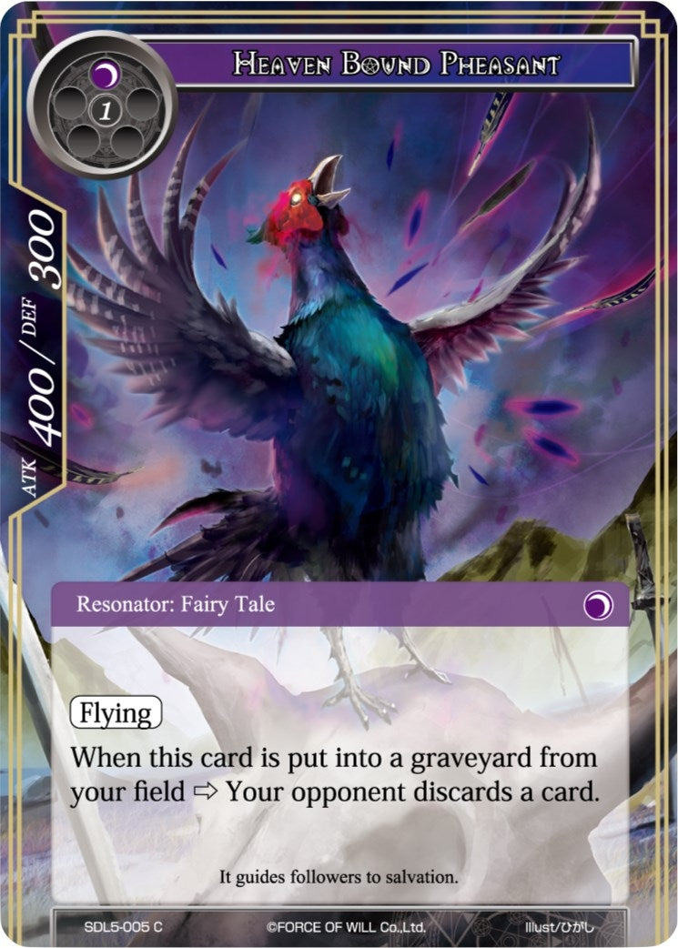 Heaven Bound Pheasant (5005) [SDL5] - Force of Will Single