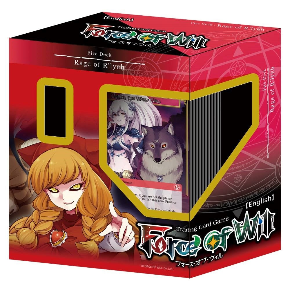 Rage of R’lyeh - L1 Starter Deck [SDL2] - Force of Will Sealed