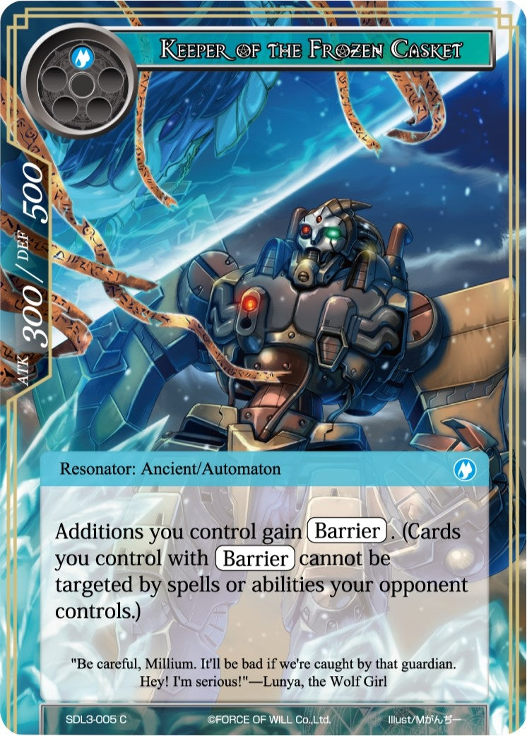 Keeper of the Frozen Casket (3005) [SDL3] - Force of Will Single