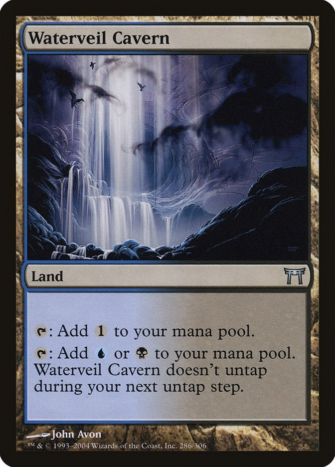 Waterveil Cavern (286) [CHK] - MTG Single