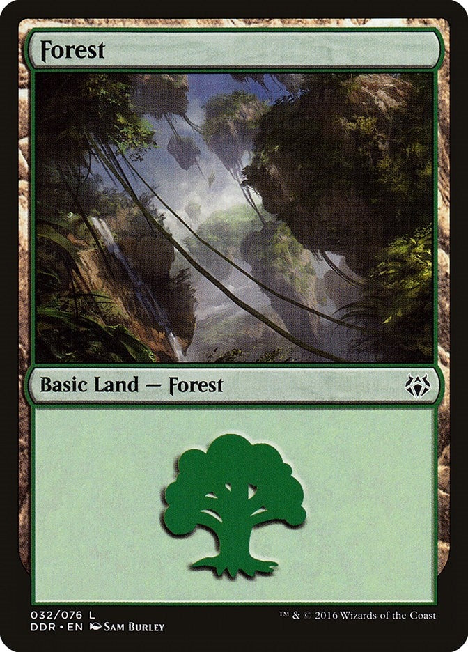Forest (32) (32) [DDR] - MTG Single