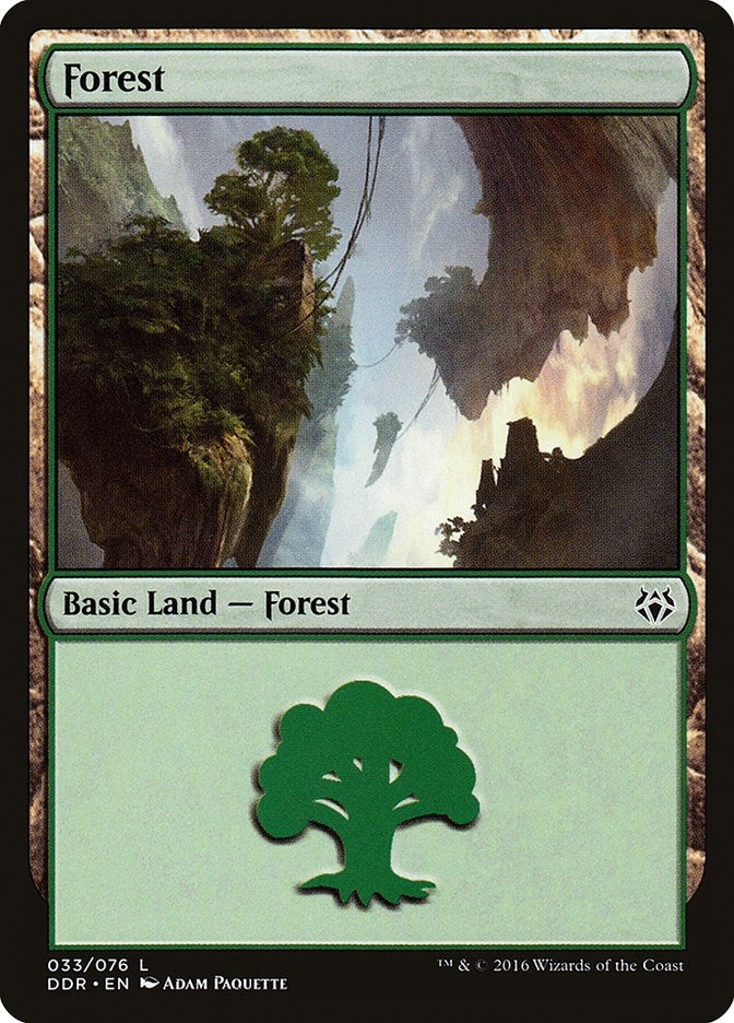 Forest (033) (33) [DDR] - MTG Single