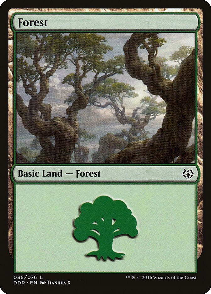 Forest (035) (35) [DDR] - MTG Single