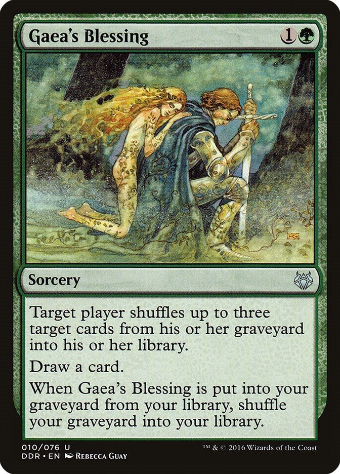 Gaea’s Blessing (10) [DDR] - MTG Single