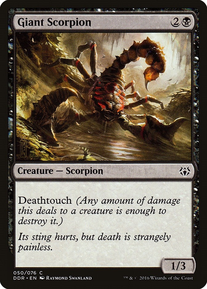 Giant Scorpion (50) [DDR] - MTG Single