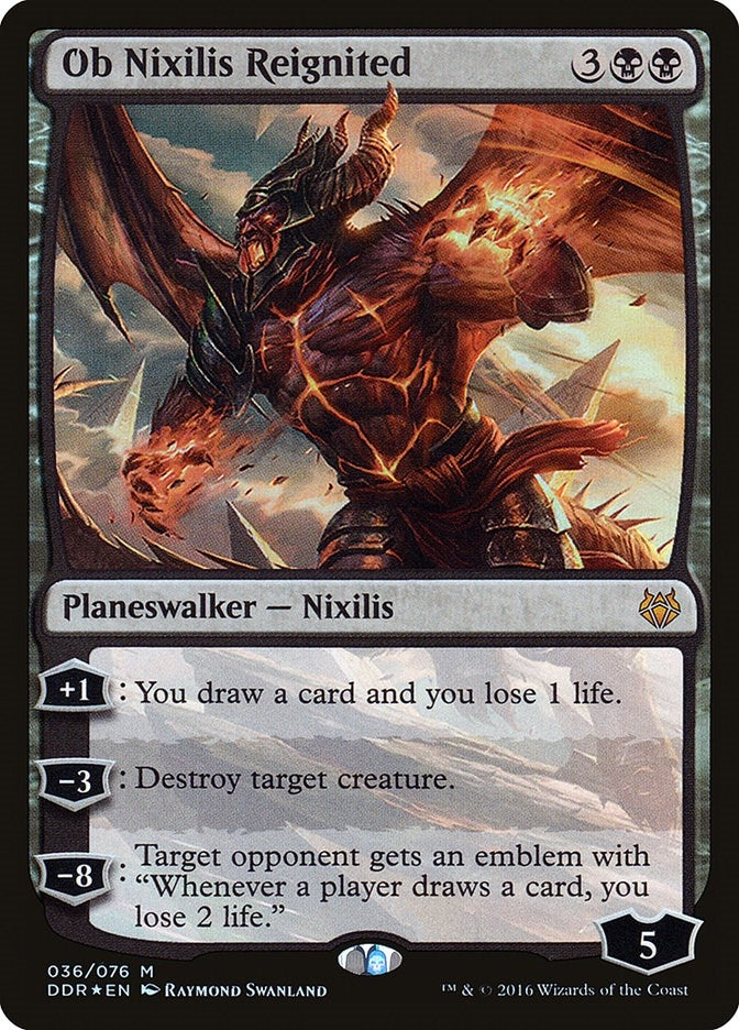 Ob Nixilis Reignited (36) [DDR] - MTG Single