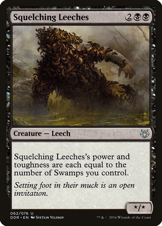 Squelching Leeches (62) [DDR] - MTG Single