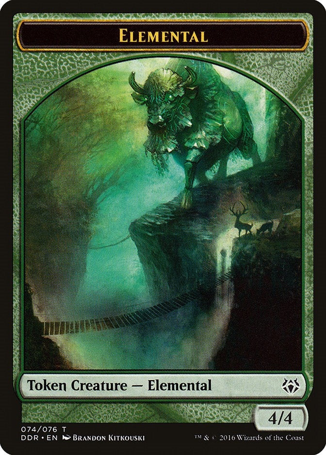 Elemental Token (0) [DDR] - MTG Single