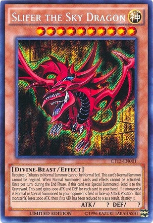 Slifer the Sky Dragon (13001) (CT13) - YuGiOh Single